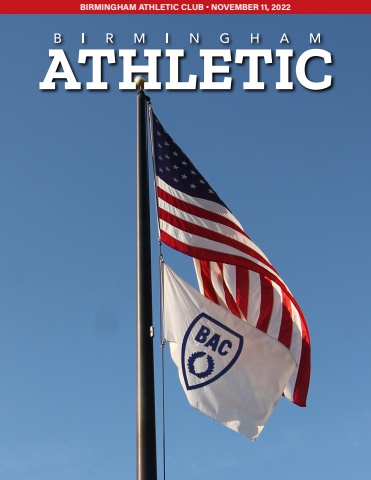 Athletic BAC newsletter 11-11-22