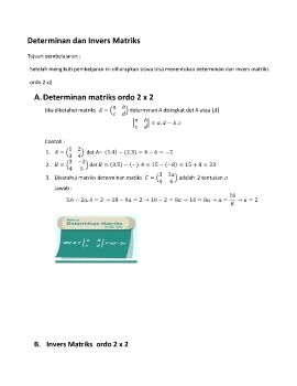 E modul Determinan dan Invers Matrik1_