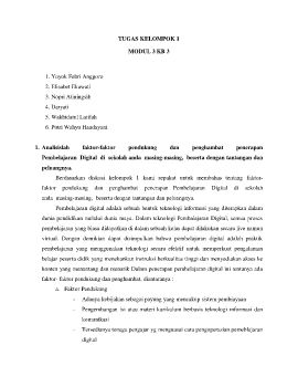 Tugas Kelompok 1 Modul 3 KB3