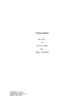 FUTURE PERFECT SCREENPLAY