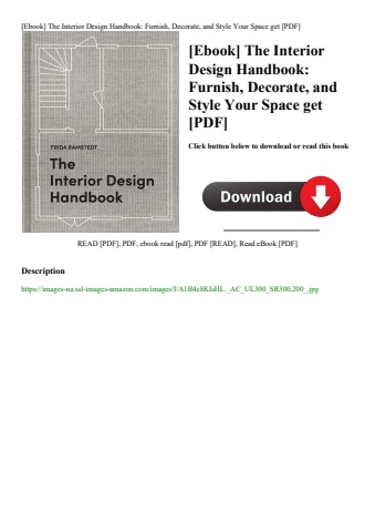 [ebook] the interior design handbook furnish  decorate  and style your space get [pdf]