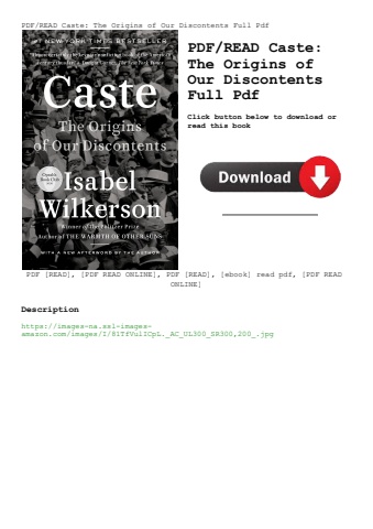 pdfread caste the origins of our discontents full pdf