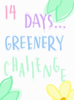 14 days greenery challenge ลีน 6-3 14