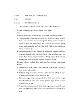 20231023-Mawarni Sulistianingsih-Tugas Pertemuan 2 Pengantar Fisika Modern
