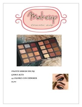 catalogo maquillaje