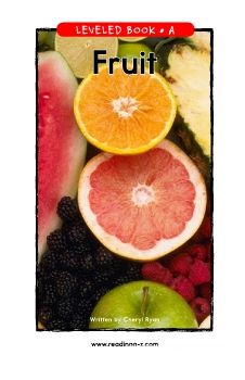CEC_LEVELED BOOK A_FRUITS