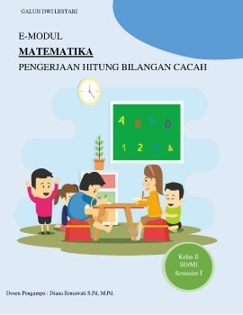 E-MODUL MATEMATIKA PENGERJAAN HITUNG BILANGAN CACAH