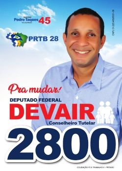 ADEVAIR DEPUTADO FEDERAL 2800