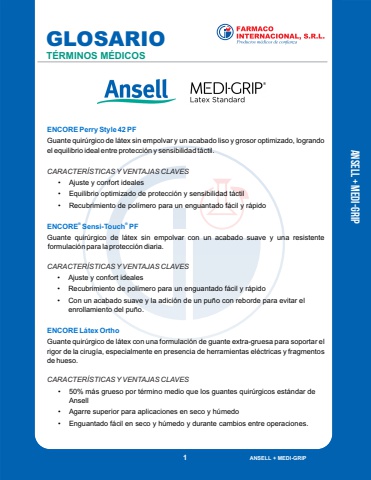 05-Glosario Ansell Medi-Grip