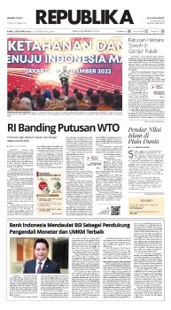 Republika Kamis 01 Desember 2022