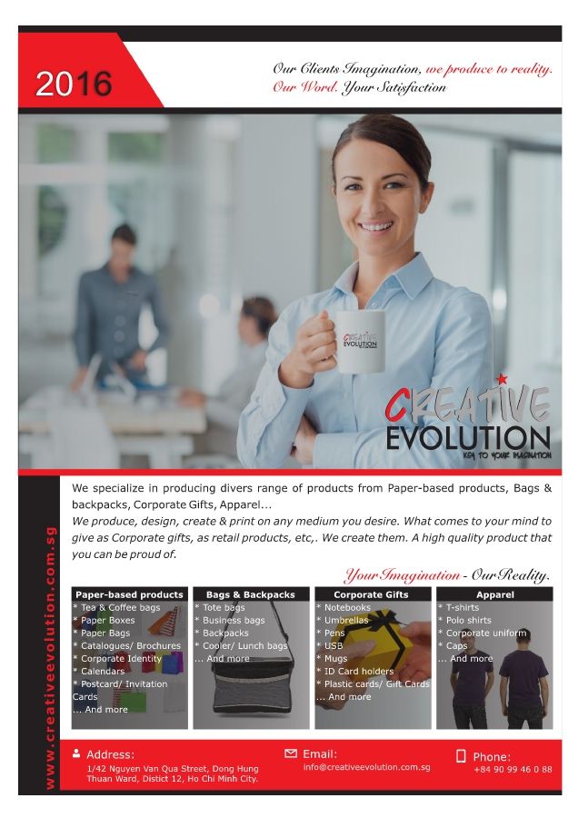 Creative Evolution Catalog 2016