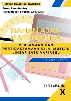 Bahan Ajar Nilai Mutlak_Hidayah Nasution