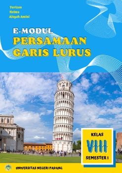 BISMILLAH E-MODUL PERSAMAAN GARIS LURUS