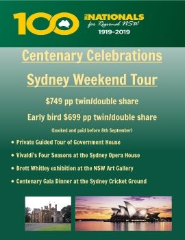 Centenary Coach Tour