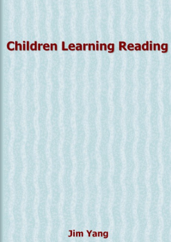 Children Learning Reading E-BOOK Jim Yang PDF Download (Program)