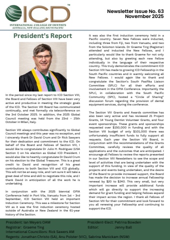 ICD newsletter November 2025