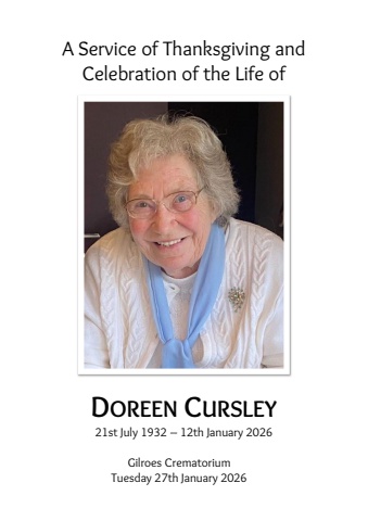 Cursley Doreen