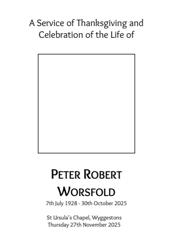 Worsfold Peter