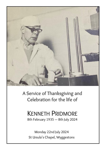 Pridmore Kenneth