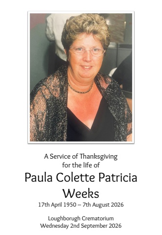 Weeks Paula