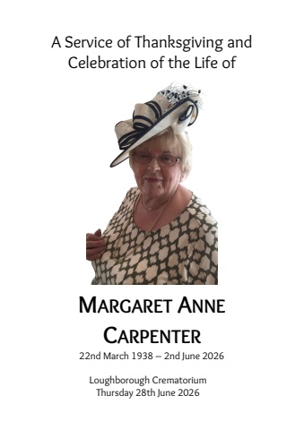 Carpenter Margaret (Crematorium)