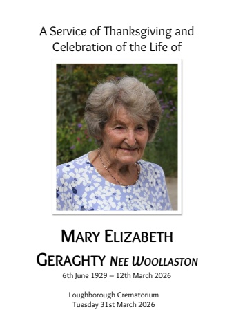 Geraghty Mary