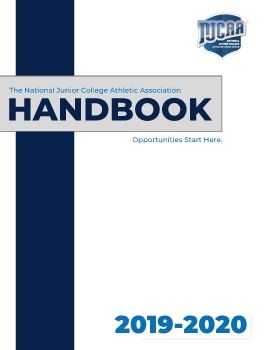 2019-20 NJCAA Handbook - May, 2020