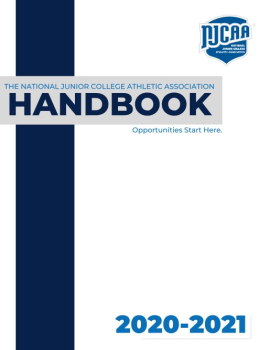 2020-2021 HANDBOOK - AUGUST 2020 EDITION