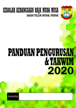 Panduan Pengurusan SKRMM 2020