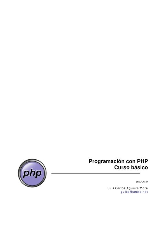 Manual PHP basico