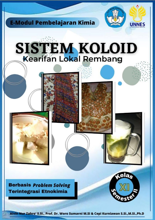 E-modul Sistem Koloid berbasis Problem Solving Terintegrasi Etnokimia