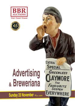 Advertising & Breweriana Auction Sun 23 November