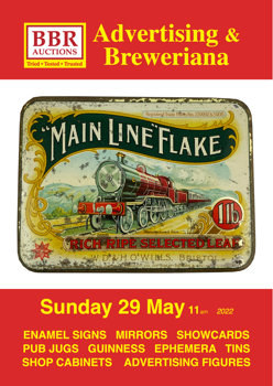 Sunday 29 May Advertising & Breweriana