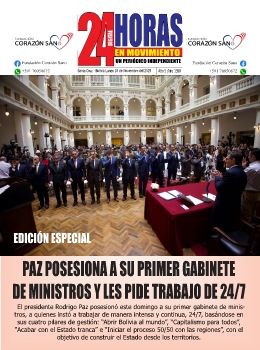 EDICÓN ESPECIAL DEL PERIODICO 24 HORAS EN MOVIMIENTO DIGITAL 10-11-125