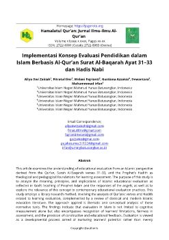 Artikel Tafsir Kelompok 6