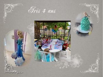 Anniversaire 4 ans Iris