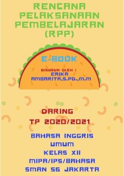 E-BOOK RPP 1 LEMBAR BAHASA INGGRIS SMA UMUM