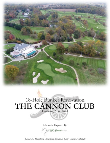 the cannon club bunker renovation schematic booklet 11 17 2025