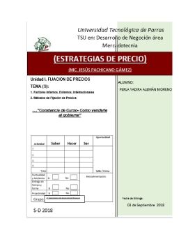 DOC 4° ESTRATEGIAS DE PRECIOS