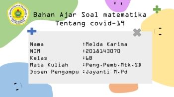 BAHAN AJAR MELDA KARIMA
