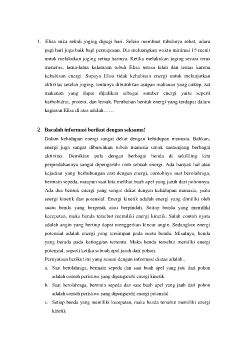 Elisa suka sekali joging dipagi hari