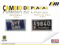 cambio de placas