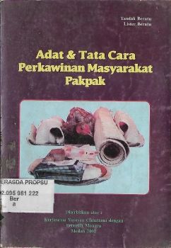 ADAT & TATA CARA PERKAWINAN MASYARAKAT PAKPAK