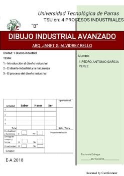 dibujo industrial avanzado