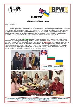BPW-UK - E-news - Edition 119 - February 2024 with Registration Flyer
