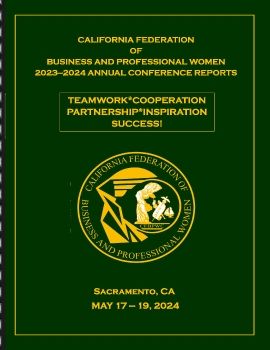 SACRAMENTO - CA  - BPW ANNUAL CONFERENCE PACKAGE - 17-19 MAY 2024