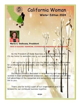 CALIFORNIA WOMAN - 2024 WINTER  EDITION