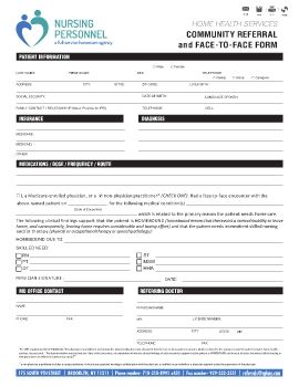 Referral form 929