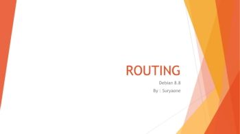 DEBIAN ROUTING