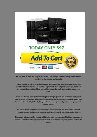 Fight Ready PDF Download Phil Daru (eBook)